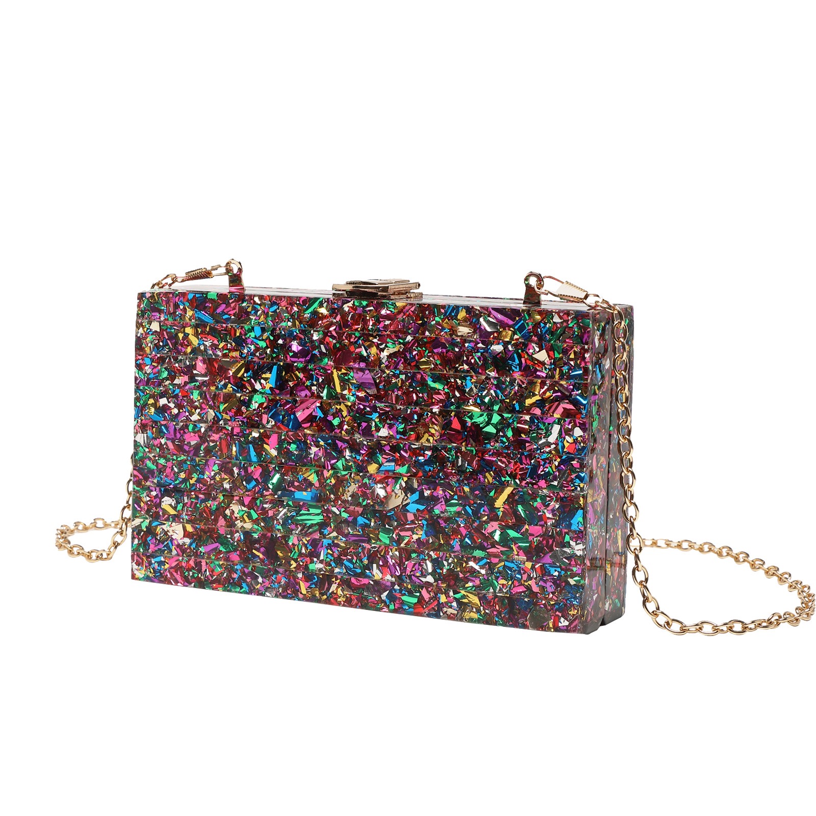 Marble Pearl White Striped Acrylic Box New Clutches Evening Bags For Women Wedding Party Female Handbags Bridal Clutch Bag 240906