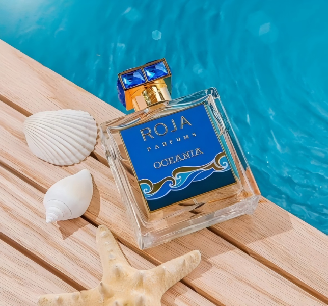 Premium Roja Dove Rogadfen Cologne - Gender-Neutral Luxury Perfume with Oceanic Notes - 100ml Refillable Container