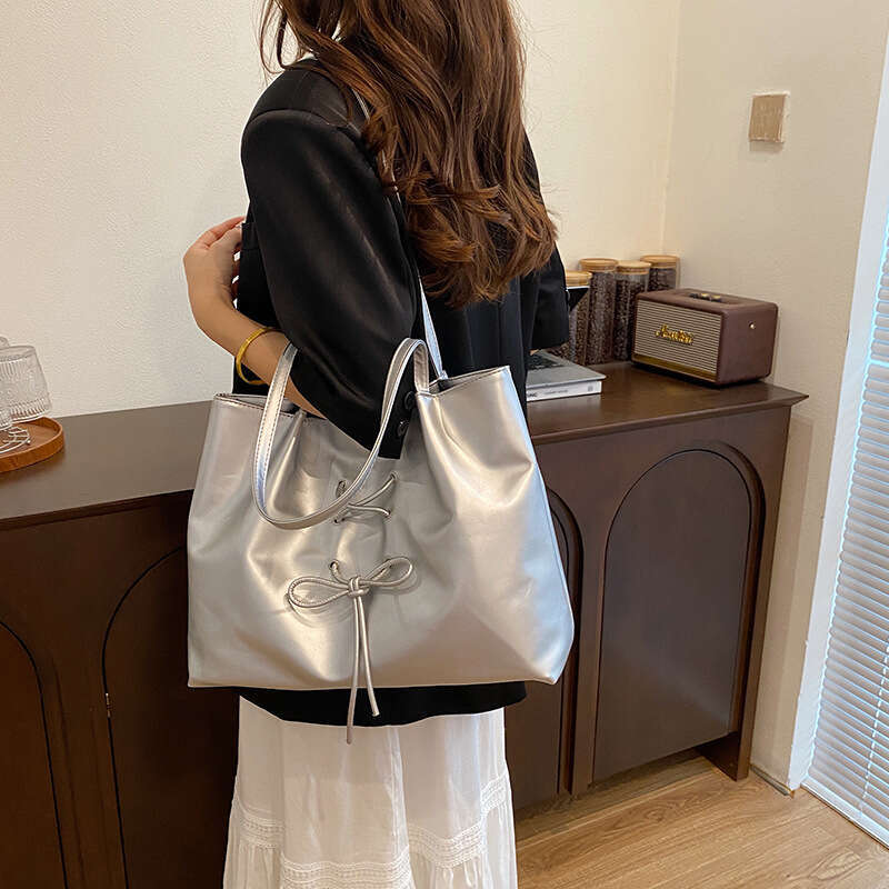 Women's Bags Women's Bags Sweet bow underarm big for women new trendy single shoulder tote bag, stylish large capacity commuting bag