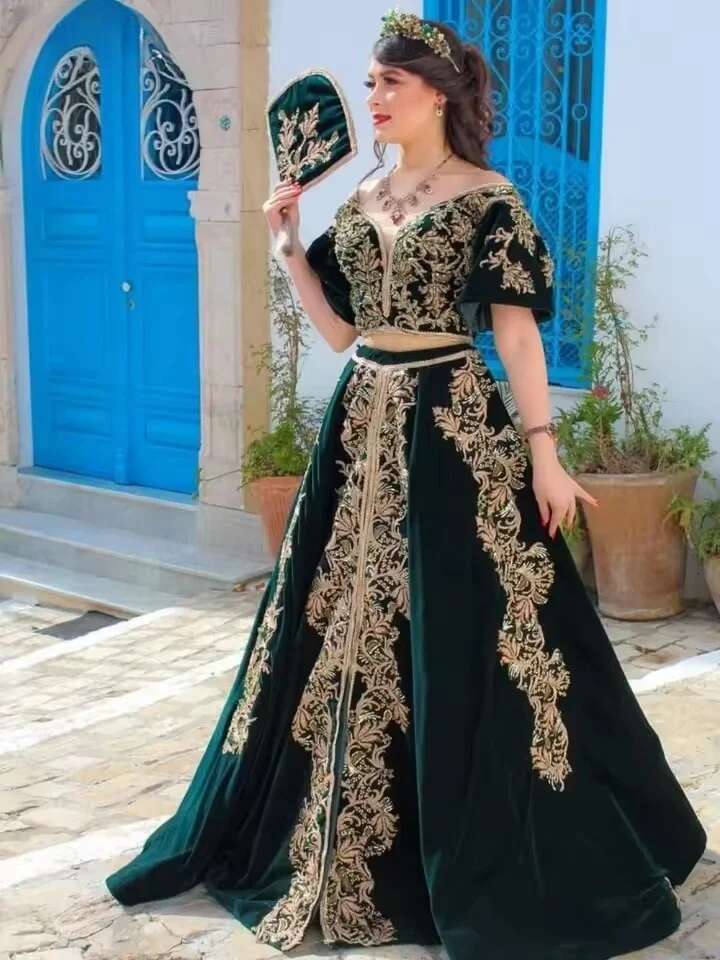 Fashion Outfits Evening Dress Dubai Moroccan Muslim Party Kaftan Caftan Veet Customized Elegant Applique Gown Vestidos De Gala 6660310