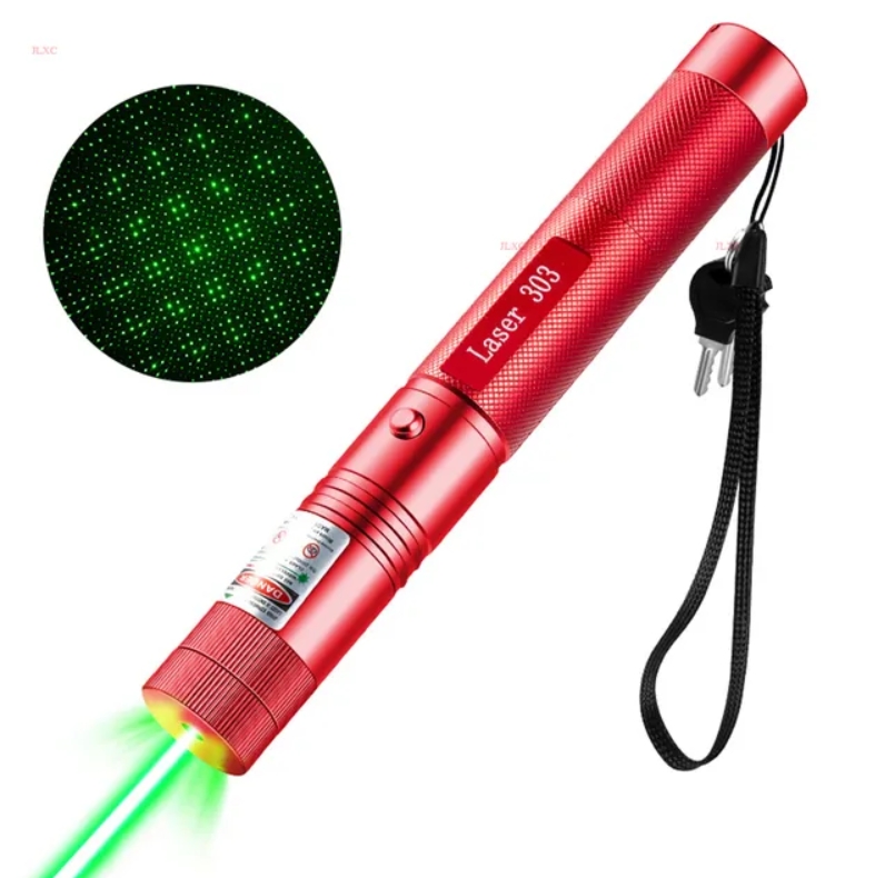 Powerful Laser Pointer 303 High Power Laser Pen Green Light Visible Lazer 532nm 5mw Burning Laserpointer