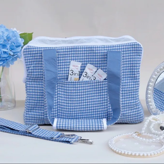 Go Out Portable Handbag Small Bag Cat Corduroy Dog Supplies Suitable Single Shoulder Crossbody Pet Bags Accessories 0310