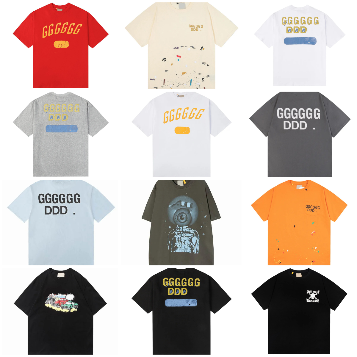 2025 Designer t shirt Classics Tees Mens Women Designer T-shirts cottons Tops Man S Casual detps Shirt Luxurys Clothing Street Shorts Sleeve Clothes