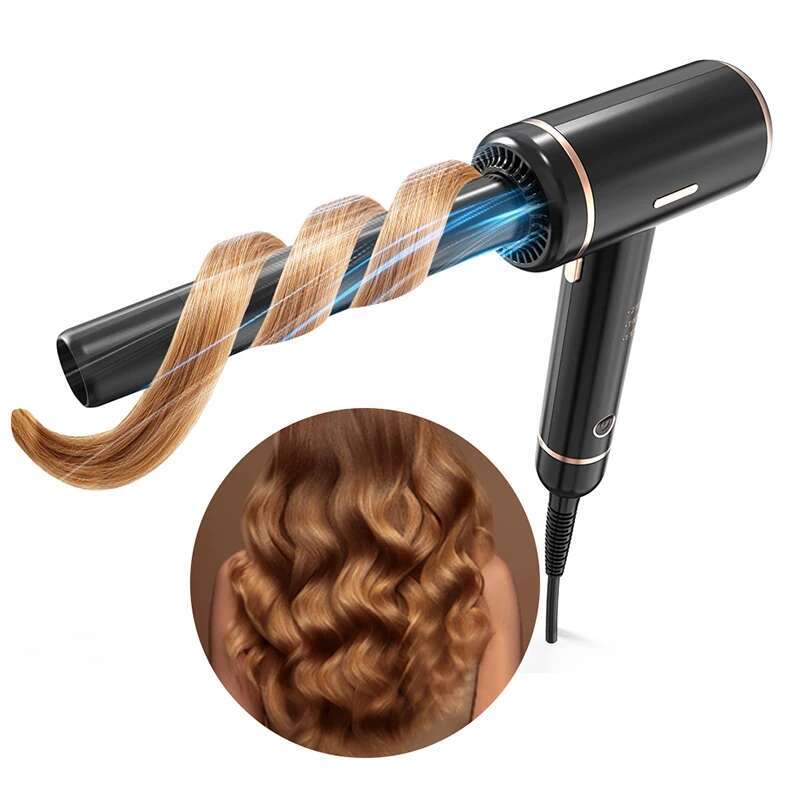 Curg Wand Ceramic Professional Irons Long Short Adjustable Temperature Cold Wind Hair Curlers