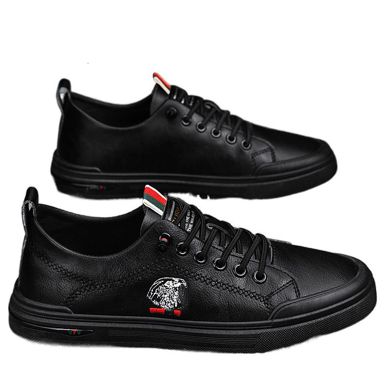 2025 New Men s Shoes Summer Waterproof And Anti Slip Board Shoes Casual High Quality Leather Black Sports Shoes Fashion Designer High Quality Outdoor 