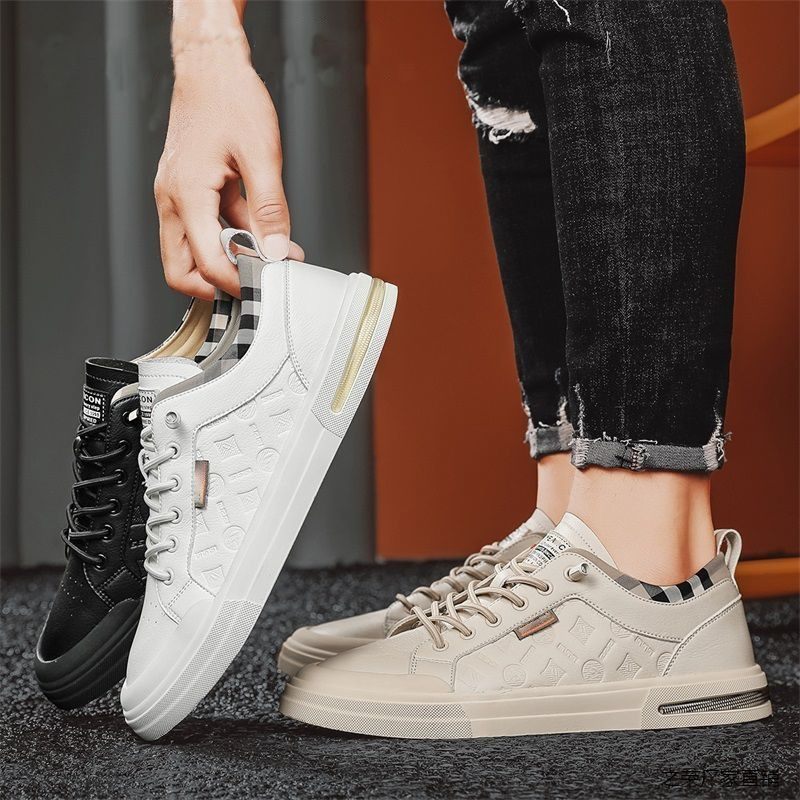 Men s Summer Breathable 2025 New Fashion Designer White Shoes Board Shoes Multi Functional Leisure Summer Sports Thin Edition Sports Shoes Skateboardi