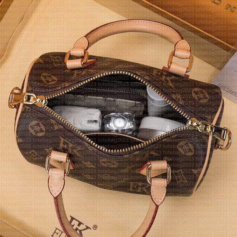 Women Genuine Real Leather Handbag Shoulder Bag Strap Handbags Ladies Tote Can Stamping Luxurys Designers Womens Bags totebag2023