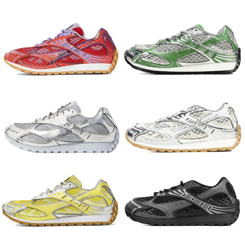 Orbit Metallic Rubber And Mesh Sneakers Shoes Sandals Mens Womens Sneaker Trainers Us12 Eur45
