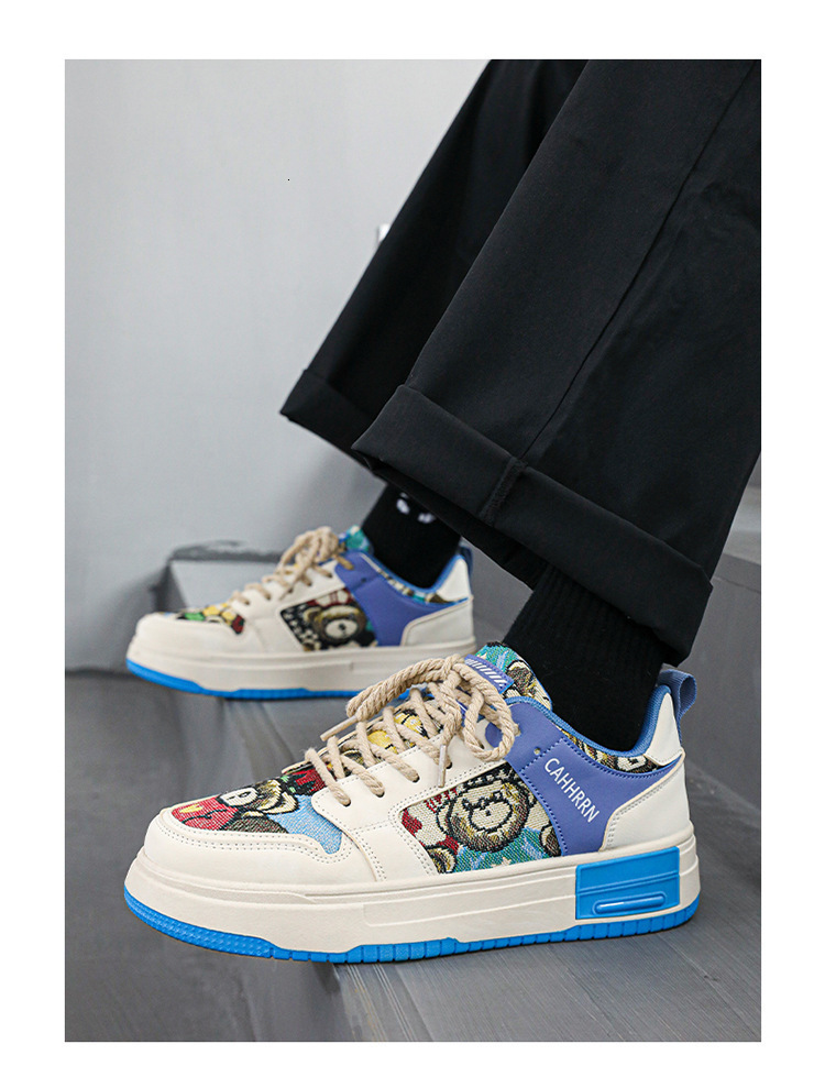 Men S Shoes 2025 Summer New Breathable Casual Board Multi Functional Thick Soled Anti Slip Sports Fashionable High Quality Free Shipping Skateboarding