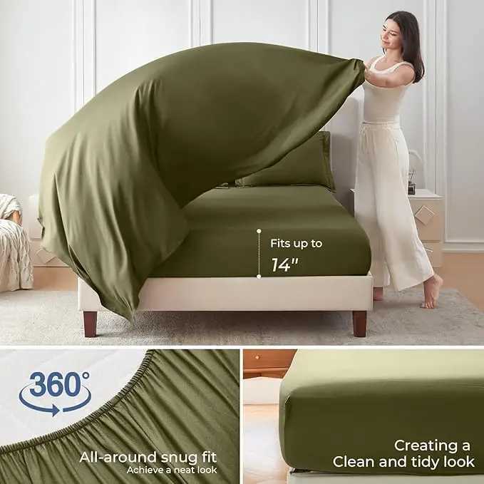 7 Pieces Bed in a Bag Queen Complete Bedding Set Includes Comforter Flat Sheet Fitted Sheet cases and Shams Ol W250310