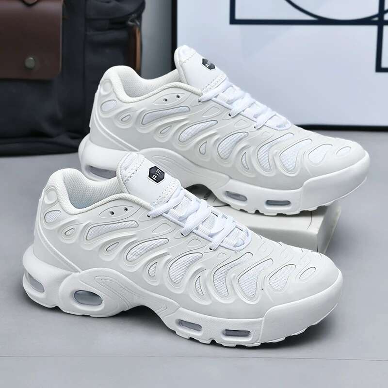Fashion Cushioning Running Shoes for Men Outdoor Lighweight hot Wa lking Anti-skid Mesh Sneaker s Tennis White Classic Style Trainers
