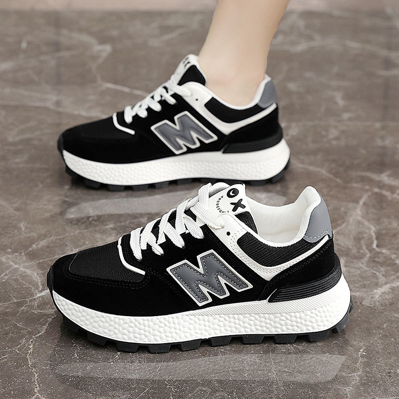 Free shipping 2025 new designer shoes fashion casual trendy breathable and comfortable wear resistant shoes eur 35-41 for womens daily wear outdoor