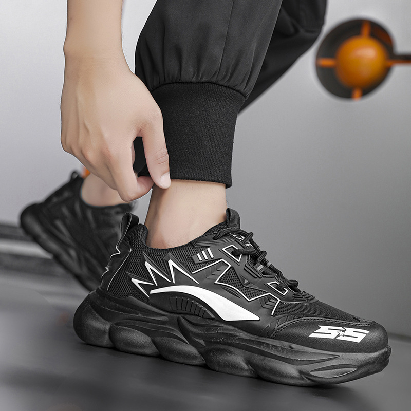 2025 Summer New Mesh Breathable Men s Shoes Fashion Designer High Quality Men s Sports Shoes Multi Functional Comfortable Casual Soft Soled Board Shoe