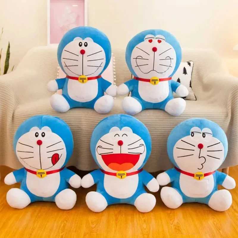 Kawaii Doraemon Plush Toy Stand By Me Cute Stuffed Plushie Doll Cartoon Cat Animal Sofa Bed Pillow Toy Christmas Gifts ToysT250310