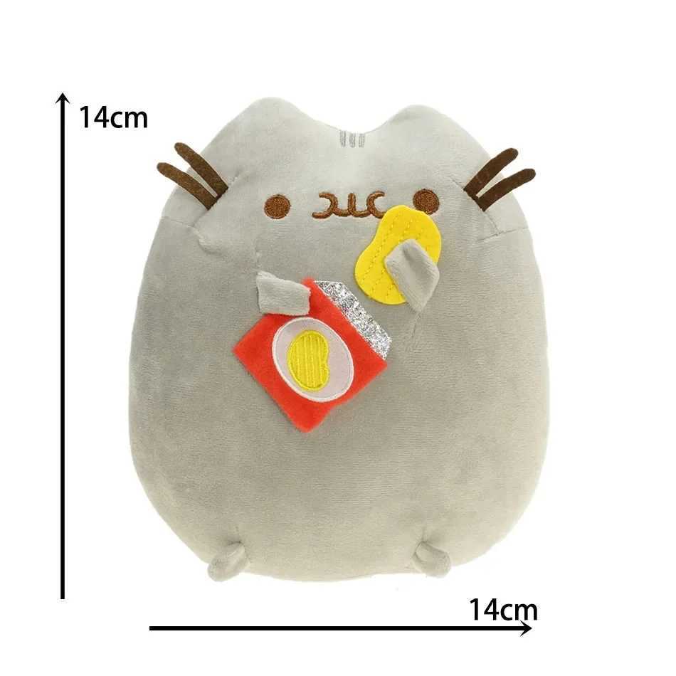 Multiple Pusheen Plush Throw Pillows Cute Home Bedroom Cartoon Stuffed Model Dolls Toys Girls Room Decoration Christmas GiftsT250310