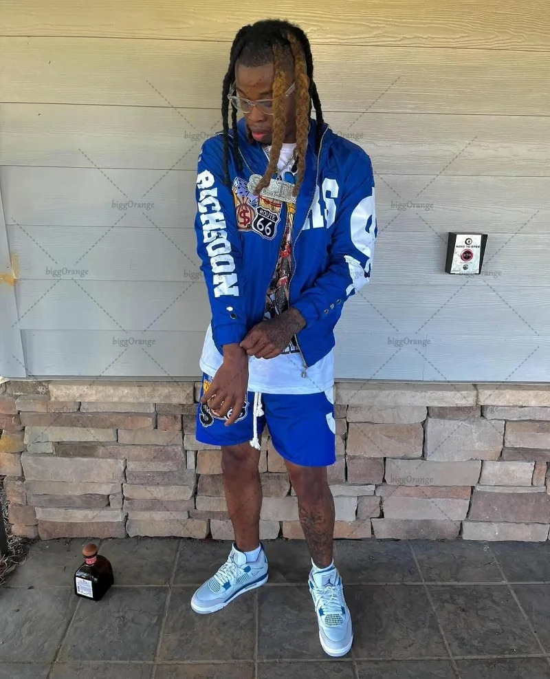 Y2K European and American Trendy Clothing Street Hiphop Printed Oversized Hoodies Casual Versatile Zipper Sweatshirts 250310