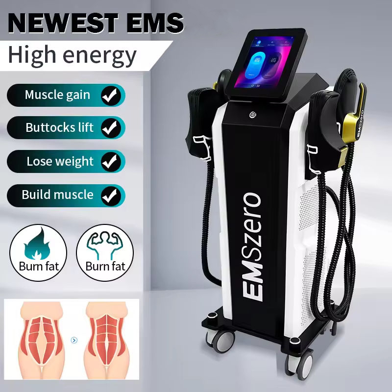 Factory Direct Sale EMSzero High Intensity Focused Electromagnetic Body Fat Removal Effective Weight Loss HI-EMT Muscle Sculpting 13 Tesla EMS Neo Mac