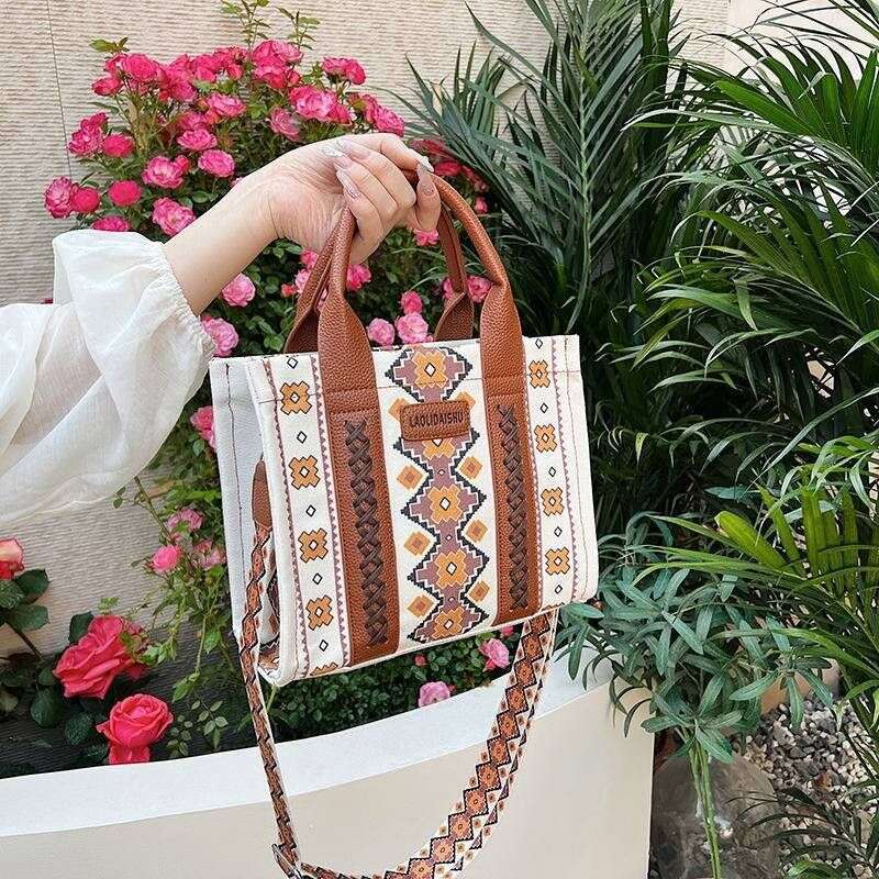 Women's Bags Women's Bags Canvas women's handbag shoulder crossbody bag summer versatile large capacity