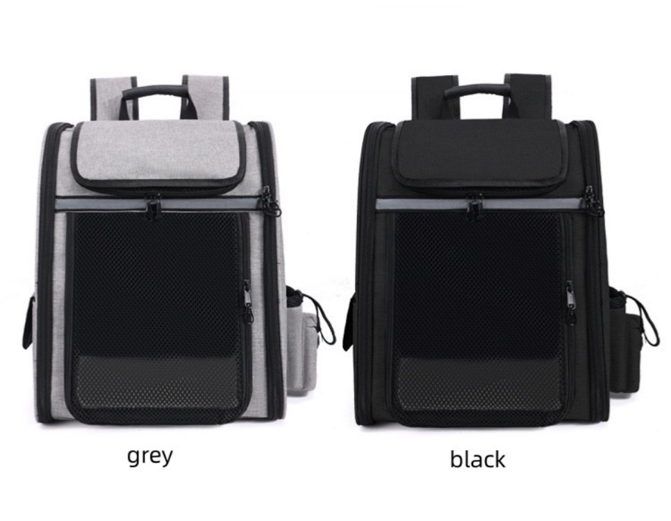 Large Cat Expandable Pet Small Dogs Medium Cats Fit Up to 18 Lbs, Foldable Puppy Backpack Carrier for Travel