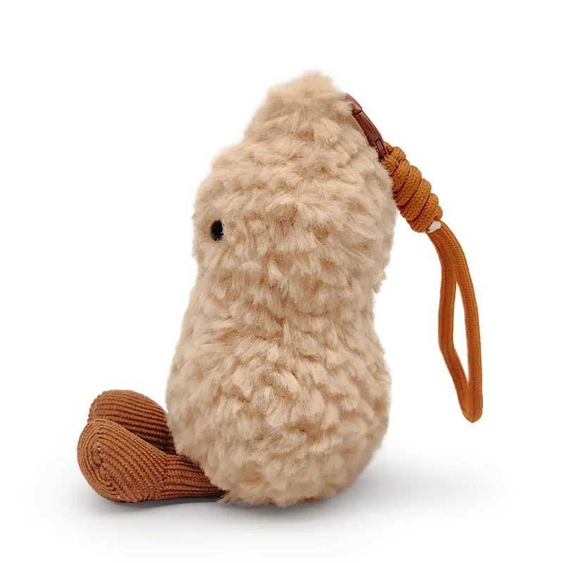 16cm Small Peanut Plush Doll Living Room Decoration Pendant Furniture Supplies Cute Plush Interactive Toys Gift HotT250310