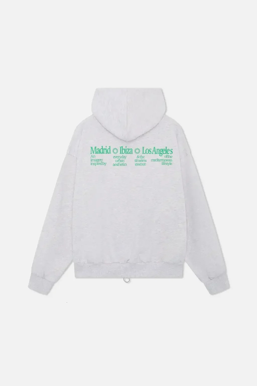 Vintage American casual fashion allmatch hooded sweatshirt autumn couple letter print solid color longsleeved jacket 250310