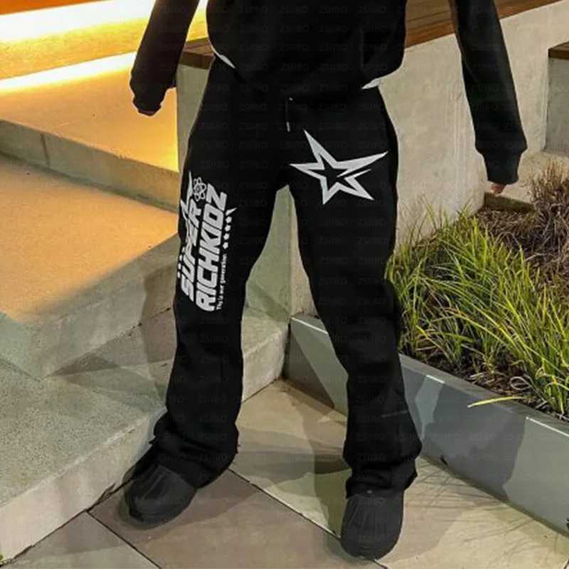 2024 Autumn/Winter New Y2K Mens and Womens Pants Fitness Pants Fashion Trends Street Pants Casual PantsT250319