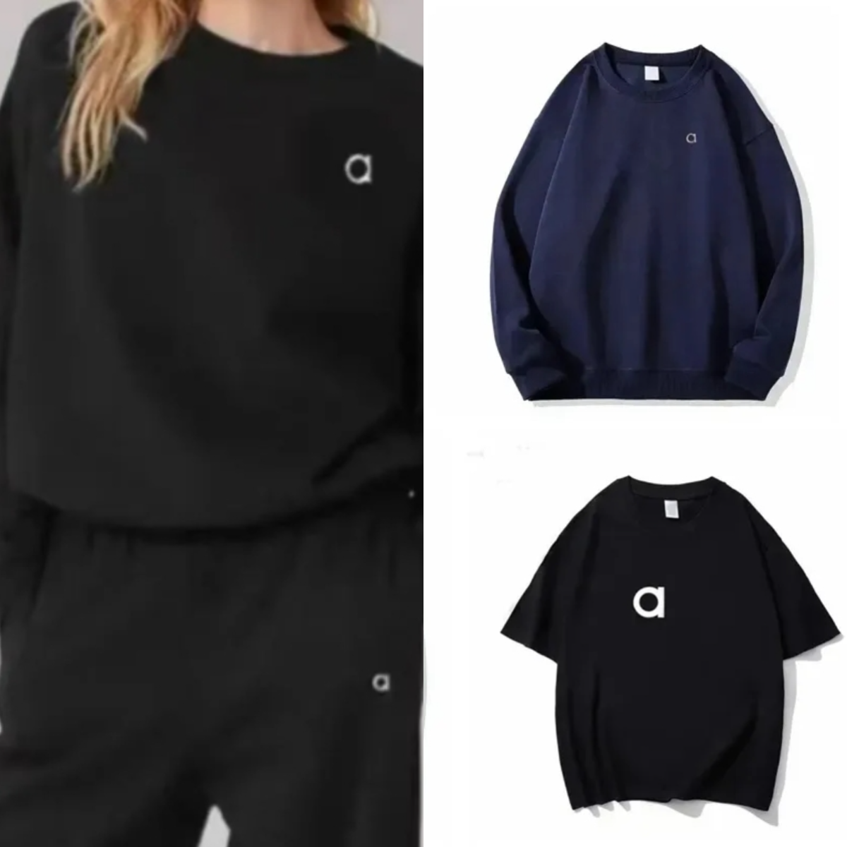 Hot sale top Women Yoga Hoodies Perfectly Oversized Sweatshirts 3D Logo Sweater Loose Long Sleeve short sleeves Crop Fitness Workout Crew Neck Blouse Gym men Hoodies