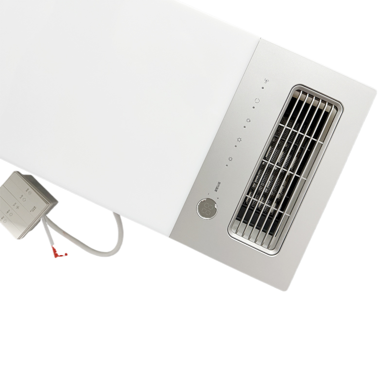 Zhimei 3 wind heating bath heater restroom bathroom waterproof lighting black and white piano key switch ceiling bath light bath