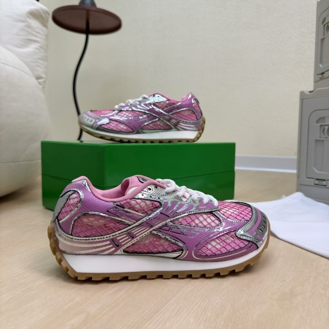 Designer sneakers mens shoes womens shoes women mens luxury leather mesh nylon fabric b v shoes chaussure orbit runner womens mens trainers casual shoes with box 35-47