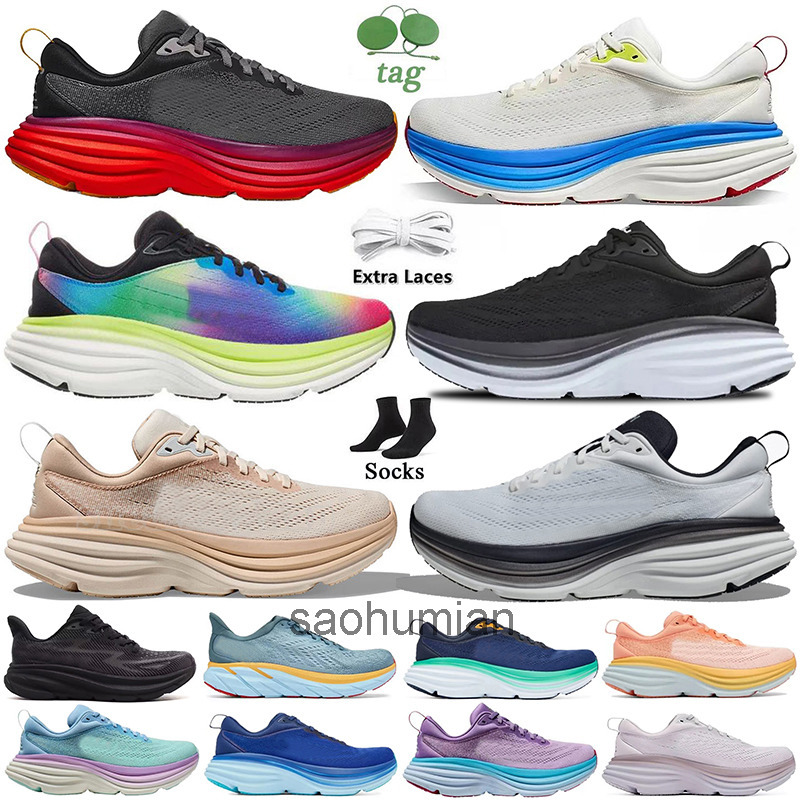 Casual Outdoor Sports Men Women designer running shoes athletic clifton 9 sneakers lightweight trainers Mist Ye hokasneaker hooka hokaism hokashoeism