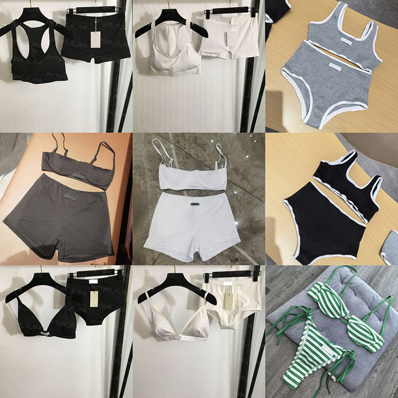 Women Tankinis Swimwear Luxury Triangle Bikini Designer Split Swimwear Beach Holiday Pool Party Bikinis Swimsuit Sporty Yoga Underwear