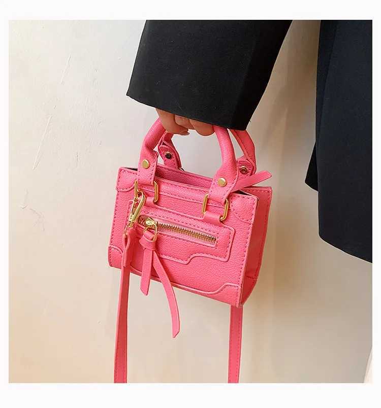 Texture Square Mini Shoulder Bag Kids Handbag For Girl Designer Luxury Bags Purse and Shoulder Bag Fashion Coin Pouch For LadyT250310