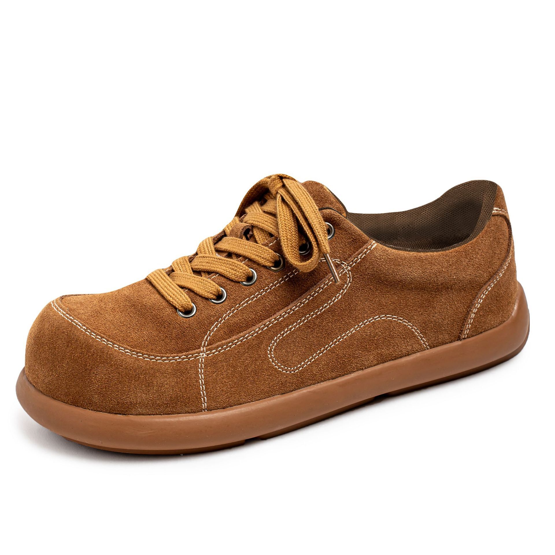 2025 Spring And Summer New Men Free Shipping S Shoes Designer Low Top Thick Bottom Fashion High Quality Leather Casual Multi Functional Sports Skatebo