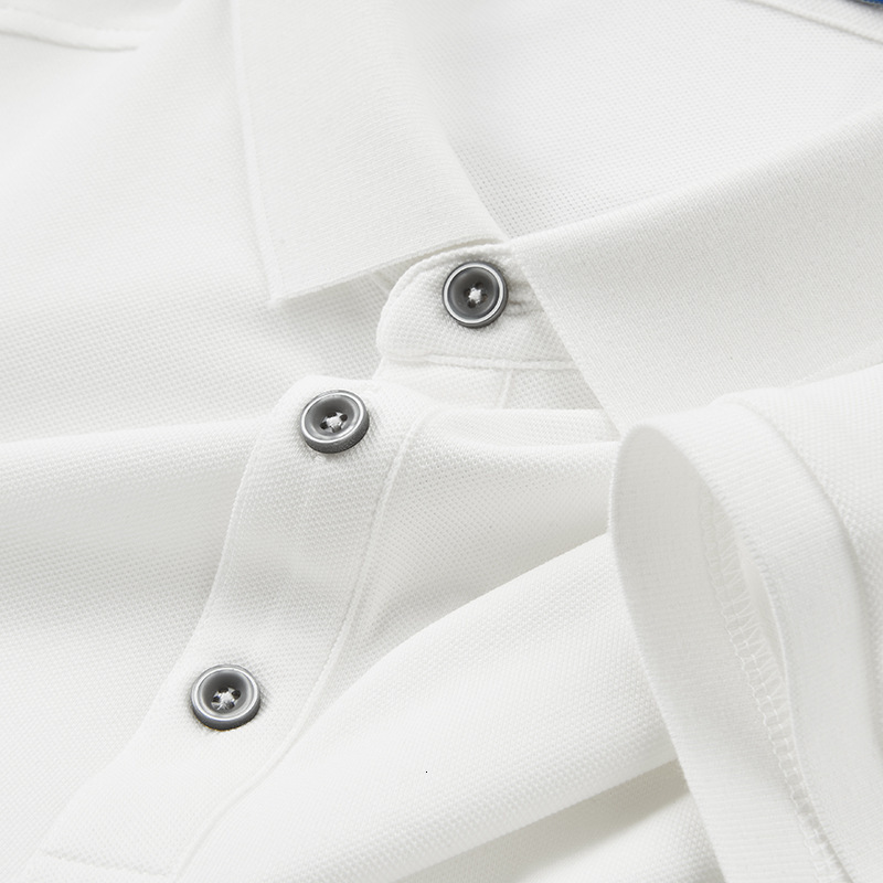 Ribbed collar short sleeved polo shirt for business and leisure, light luxury men's clothing, 2025 summer new cool T-shirt tracksuit