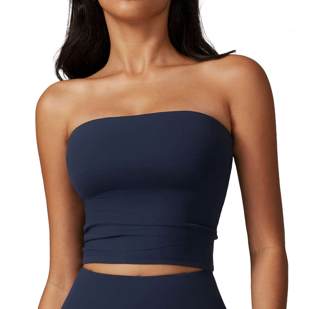 Strapless Sexy Back Sports Bra for Women Shock Resistant Quick Drying Fitness Yoga Top Man Woman Tees Tops Womens T Shirt Clothes