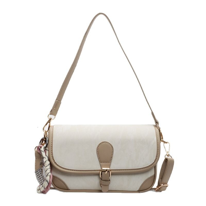 Korean fashion trend shoulder 2025 new simple casual niche design feeling underarm women's crossbody bag