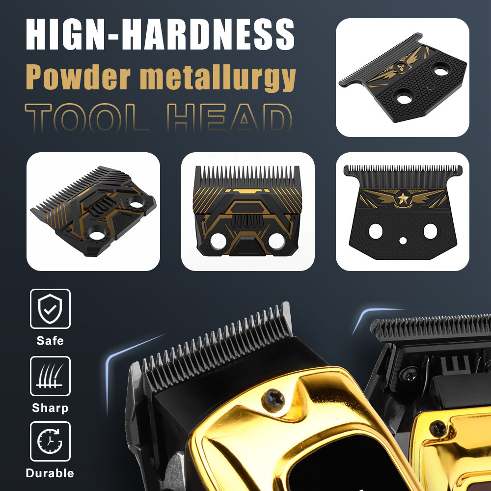 BRCDIP Professional Barber Hair Clipper Kit Base Charger 7500RPM Barber DLC Blade Salon Mens Barber 250211