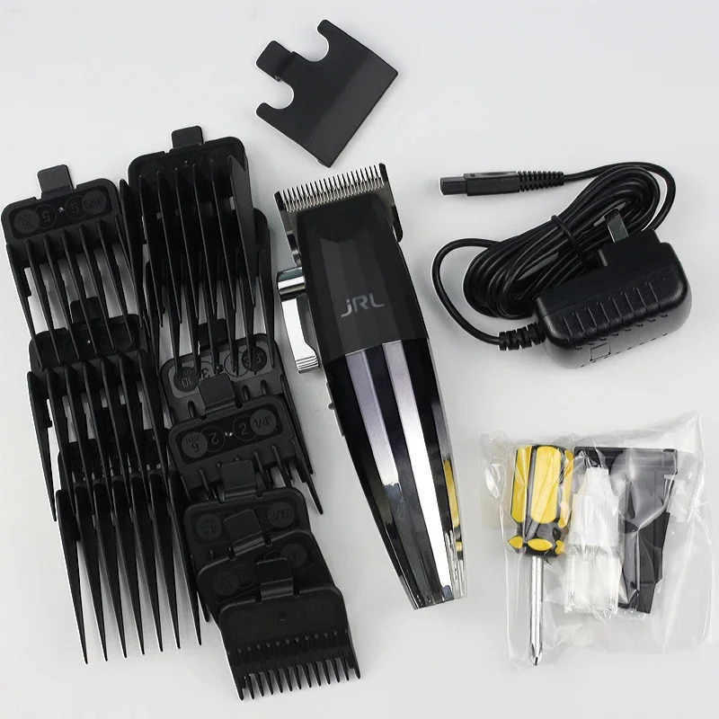 100% Original JRL Clippers for menC Clipper Cool Blade Technology for Mens Grooming - Rechargeable Clippers LCD Display 250311