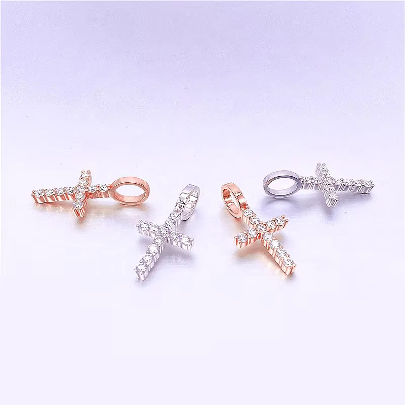 2021 Popular Hip Hop Pendant Jewelry Man Prong Setting High Quality Wholesale Price VVS Moissanite Pendants