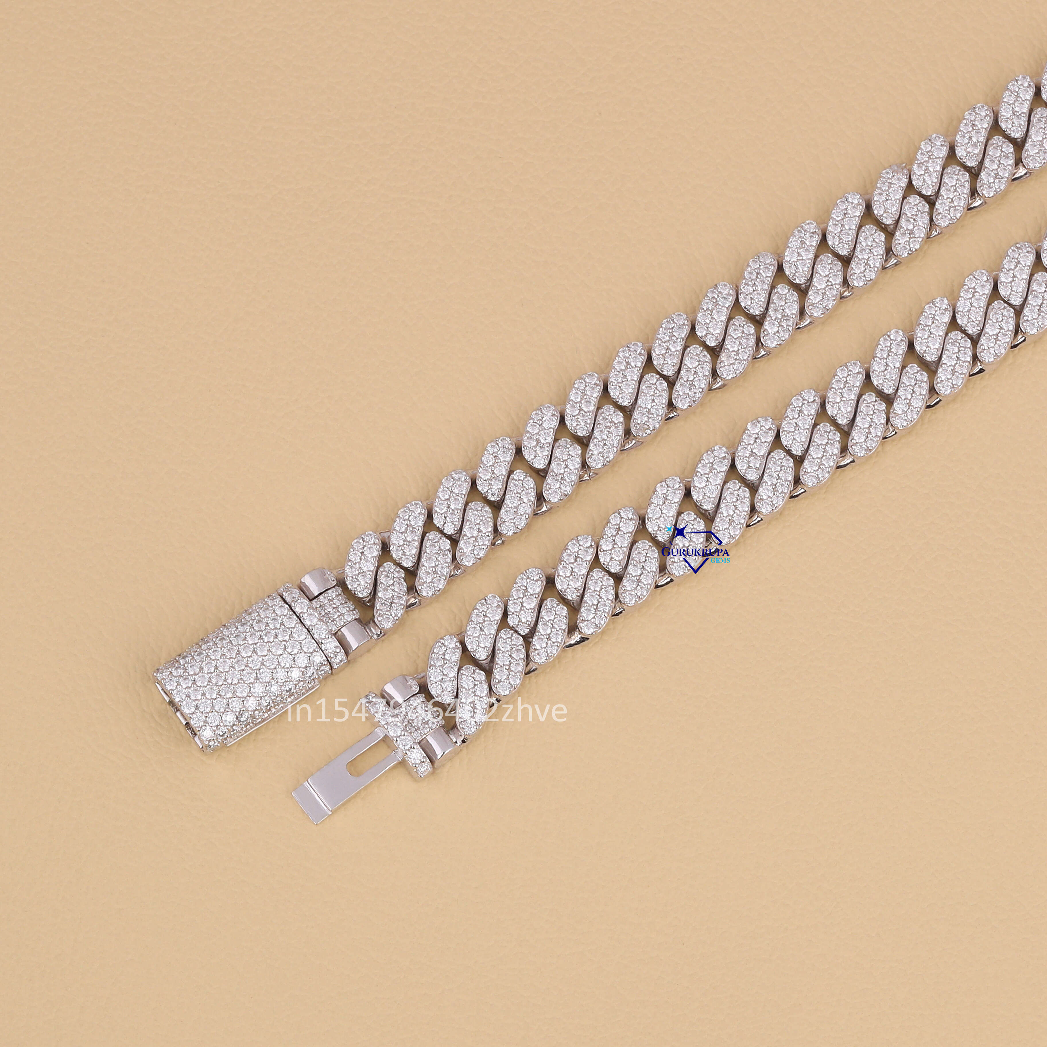 Hip Hop 14KT 10 MM Heavy Custom Necklace Men High Quality VVS Moissanite Dias Cuban k Chain Gold Sier Main Pearl