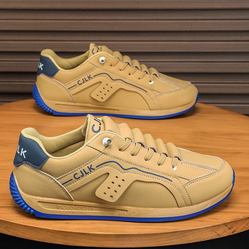 Sports Men's Korean Version 2025 Autumn New Outdoor Thick Soled Low Top Trendy Fashionable Running Casual Board Shoes Men