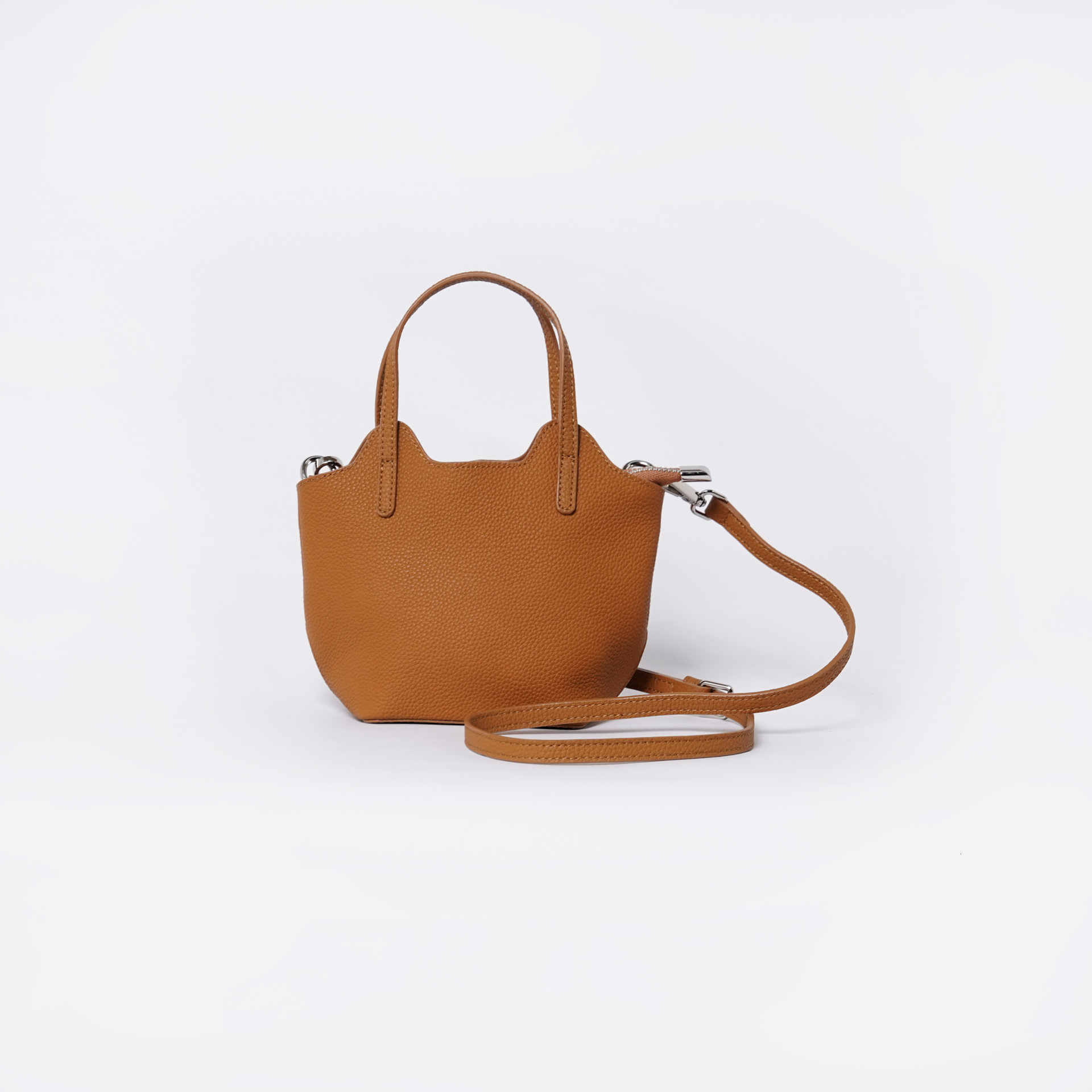 2025 Autumn And Winter New Top Layer Cowhide Classic Style Vegetable Basket Bag Women's Handbag Casual Versatile Fashion High-End Feeling