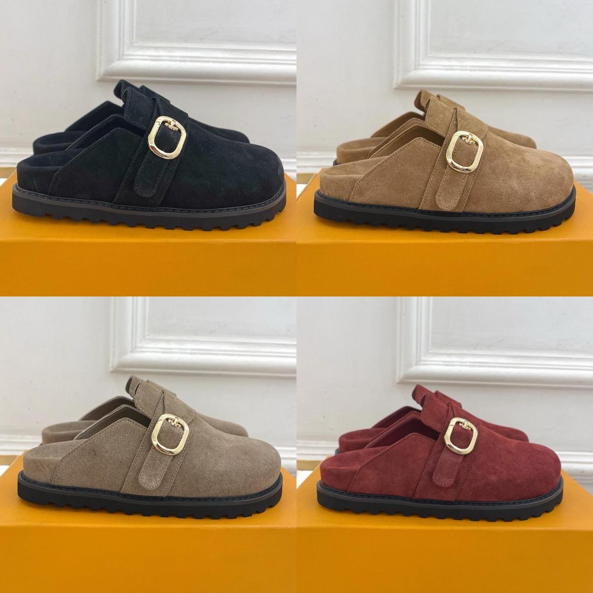 35-46 slippers designer womens slides flat sliders sandals shoes summer woman sandale outdoor ladies casual outside slipper sandal leather best quality top