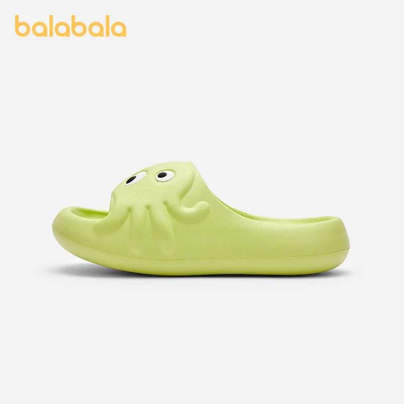 Balabala Kids Slippers Girls Boys Slippers 2024 Summer New Slip-Resistant Indoor Home Slippers Leisure Shoes for SwimmingT250311