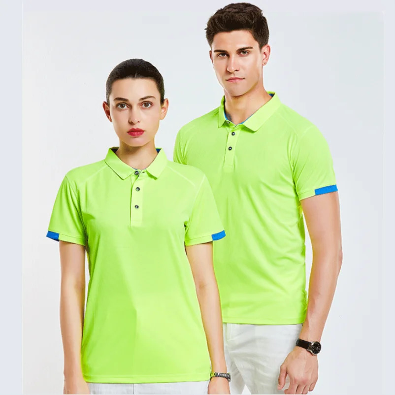 Casual Sports Quickdrying Lapel Shortsleeved POLO Shirt Cycling Suit Fitness For Men 250311