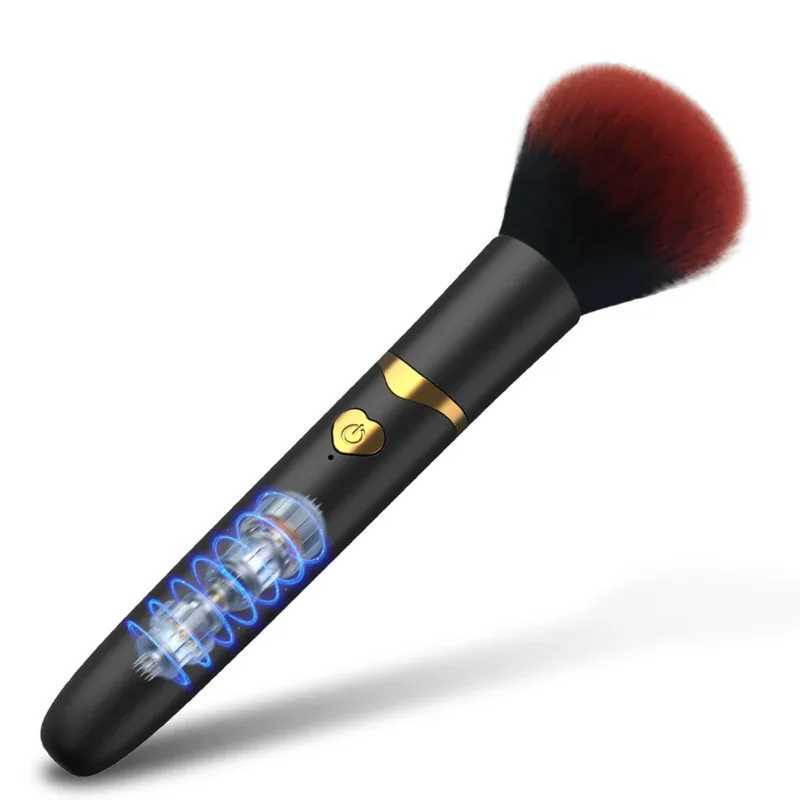 Vibration makeup brush massage with strong impact female orgasm orgasm stimulation 7-speed AV stick vibrator adult sex toyXJ250311