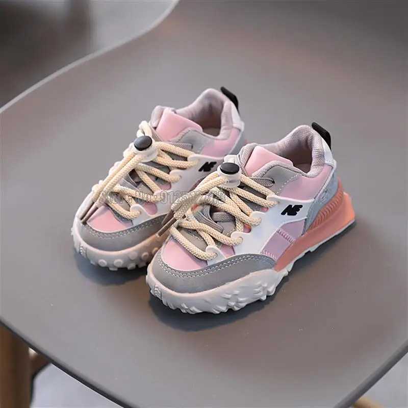 New 3-color sled soft soled boys and girls low top casual breathable student sports shoesXJ250311