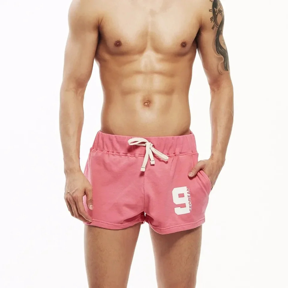SEOBEAN Mens shorts casual summer beach Small cotton home shorts loose fitness Pockets 250310