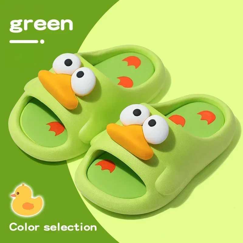 Childrens slippers summer boys shoes cartoon soft sole breathable cute comfortable baby flip-flops kids shoes for girlT250312