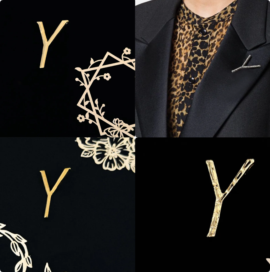 Gold Plated Brand Brooch Letter Designer Brooches Pin for Women Men Fashion Wedding Party Gift Jewerlry 20style
